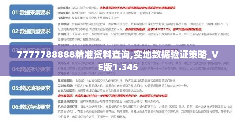 7777788888精准资料查询,实地数据验证策略_VE版1.345
