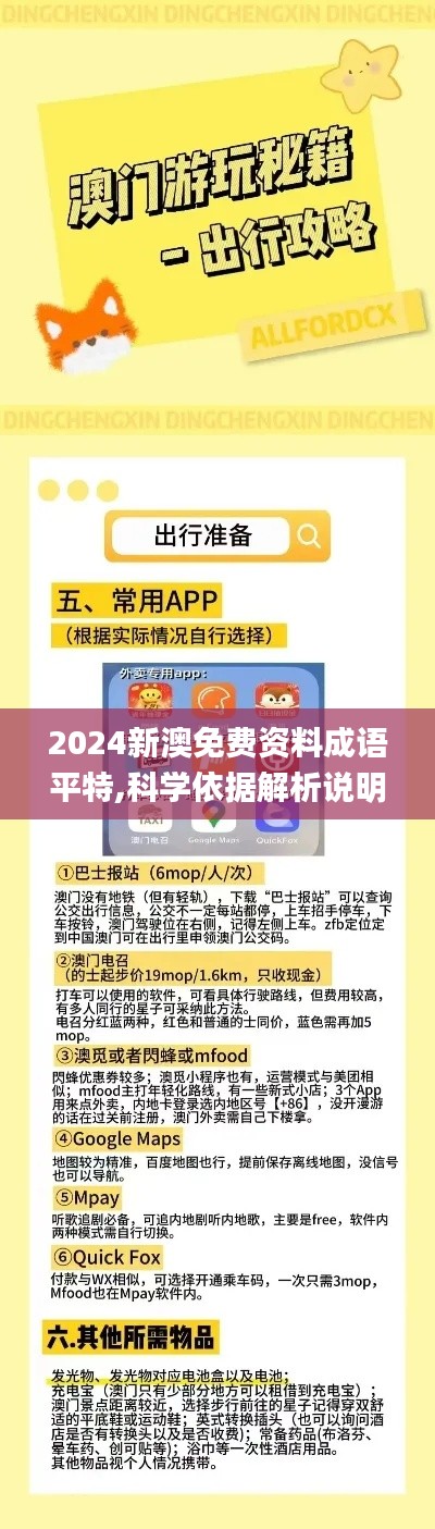 2024新澳免费资料成语平特,科学依据解析说明_7DM110.207