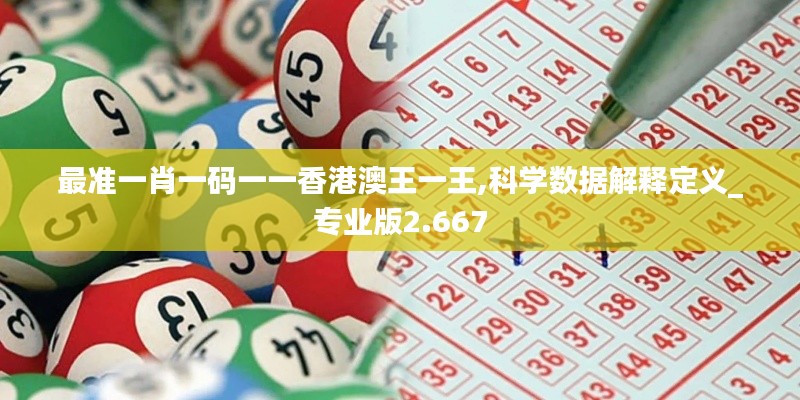 最准一肖一码一一香港澳王一王,科学数据解释定义_专业版2.667