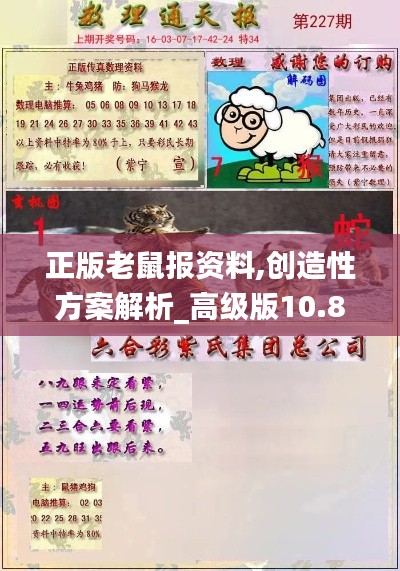 正版老鼠报资料,创造性方案解析_高级版10.854