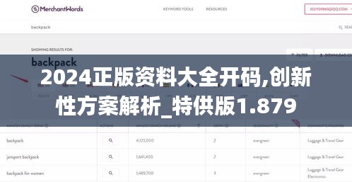 2024正版资料大全开码,创新性方案解析_特供版1.879