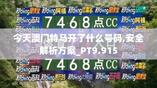 今天澳门特马开了什么号码,安全解析方案_PT9.915
