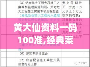 黄大仙资料一码100准,经典案例解释定义_高级款5.487
