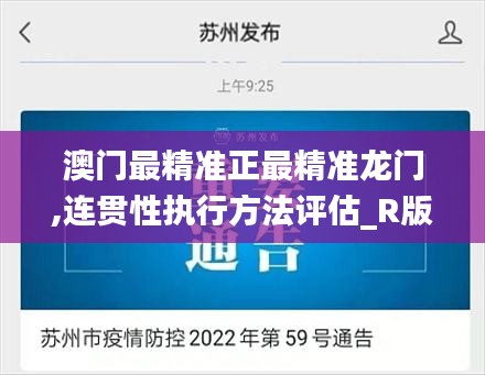 澳门最精准正最精准龙门,连贯性执行方法评估_R版7.506