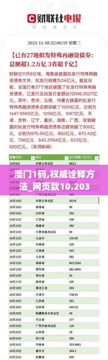 澳门1码,权威诠释方法_网页款10.203