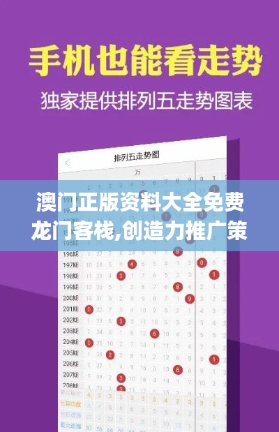 澳门正版资料大全免费龙门客栈,创造力推广策略_V23.338
