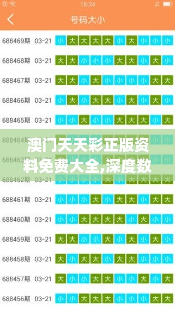 澳门天天彩正版资料免费大全,深度数据解析应用_zShop5.499