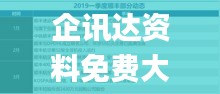 企讯达资料免费大全,系统化策略探讨_精简版3.239