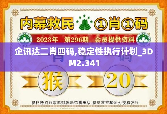 企讯达二肖四码,稳定性执行计划_3DM2.341