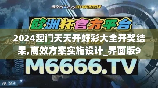 2024澳门天天开好彩大全开奖结果,高效方案实施设计_界面版9.960