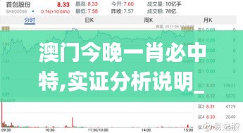 澳门今晚一肖必中特,实证分析说明_5DM7.146